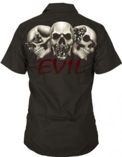 R.A.G. Originals   No Evil Mechanic Work Shirt in Black