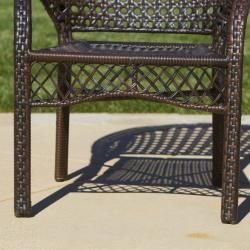 Christopher Knight Home Wicker Fan Back Indoor/ Outdoor Club Chairs