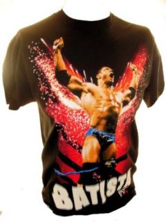 WWE (W.W.E.) Batista Mens T Shirt   The Animal Screaming