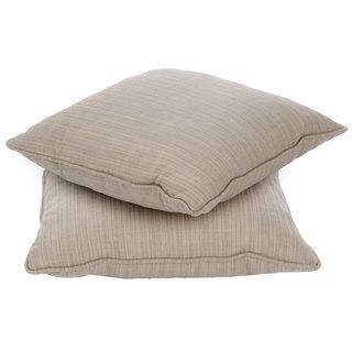 Clara 18 inch Outdoor Throw Pillows with Sunbrella Fabric (Set of 2