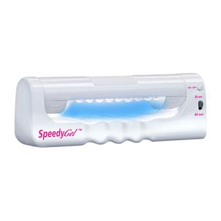 SpeedyGel Six watt White Plastic LED Gel Nail Polish Curing Lamp