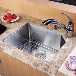 Kraus 23 inch Undermount Stainless Steel Kitchen Sink