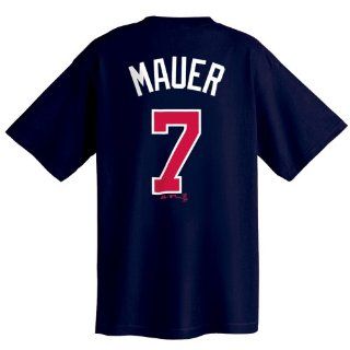 Joe Mauer Minnesota Twins Name and Number T Shirt Sports