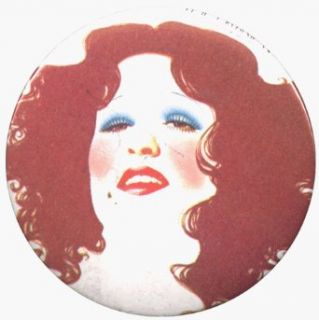 Bette Midler   Divine Miss M (Drawing)   2 1/4 Button
