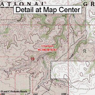 USGS Topographic Quadrangle Map   Charlson, North Dakota