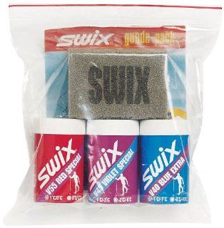 Swix Classic Nordic Ski Wax Pack with 4 Kick Wax and Cork