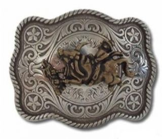 Western Rodeo Bull Rider Belt Buckle Clothing