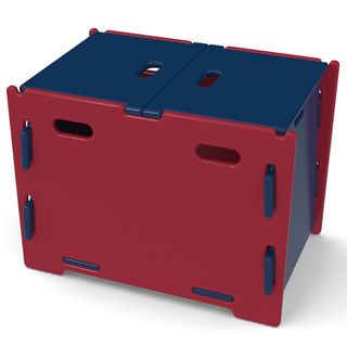 Legare Kids Navy/ Red Toy Box