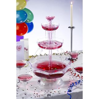 Uzo1 Lighted Party Beverage Fountain