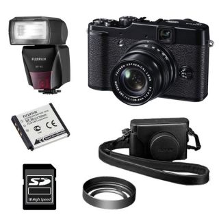 FUJI X10 + Flash EF42 + ETUI + PARESOLEIL + Batt NP 50 + Carte SD 4 Go