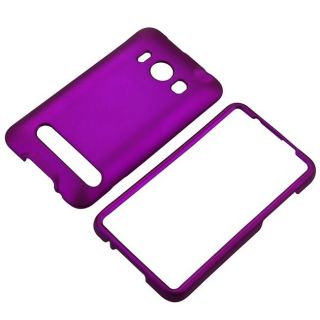 Snap on Rubber Coated Case for HTC EVO 4G