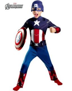 Boys Classic Captain America Avengers Costume AND
