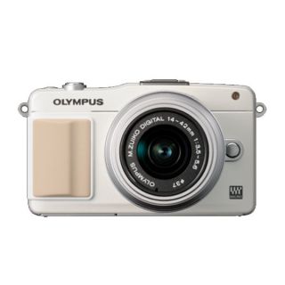 OLYMPUS PEN E PM2 Blanc + EZ M14 42 II Silver   Un joli appareil photo