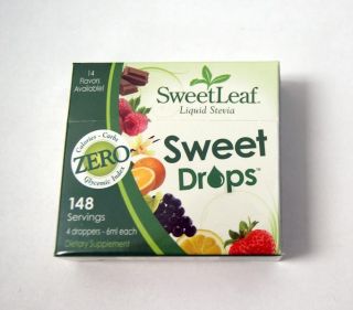SweetLeaf Liquid Stevia 4 flavor Trial Boxes (Pack of 6)