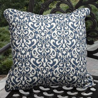 Isabella Outdoor Verti Blue Pillows (Set of 2)