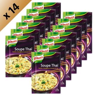 Knorr Soupe Thai déshydratée   14 x 69g   Achat / Vente SOUPE KNORR