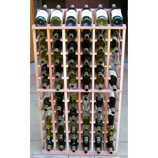 Redwood 72 Bottle Wine Display Rack