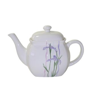 Corelle Shadow Iris Teapot