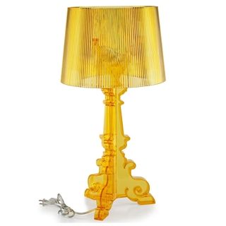 Bourgie Style Acrylic Yellow Table Lamp