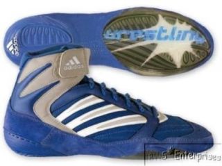  Adidas Tyrint III mens wrestling shoes 11.5 NEW Blue Shoes