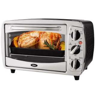 Oster 6 slice Stainless Steel Toaster Oven