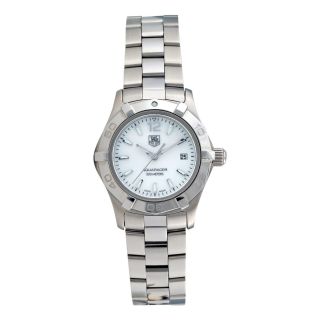 TAG Heuer Womens Aquaracer Stainless Steel White Mother of Pearl
