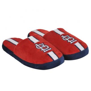 St. Louis Cardinals Striped Slide Slippers