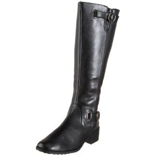  Annie Shoes Womens Benny Knee High Boot,Black,7 M US Shoes