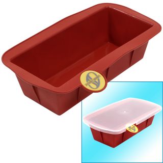 Smartware Silicone Bakeware Terracotta Loaf Pan and Storage Lid