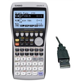 Casio Graph 75 USB   Achat / Vente CALCULATRICE Casio Graph 75 USB
