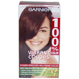 100% Color #415 Soft Mahogany Brown by Garnier Hair Color