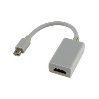 Eforcity Mini Display Port to HDMI Female Adapter Cable for Apple