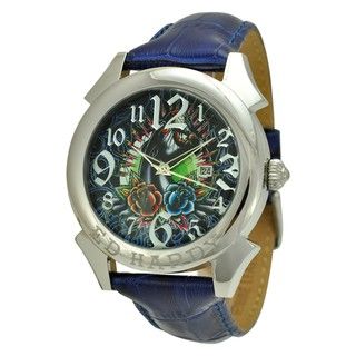 Ed Hardy Mens Revolution Panther Watch