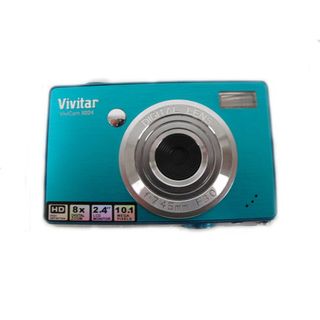 Vivitar ViviCam X024 10.1MP Turquoise Digital Camera