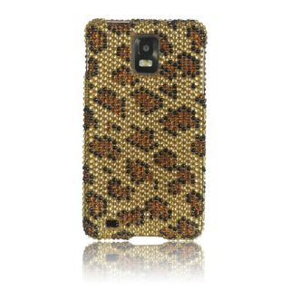 Luxmo Leopard Rhinestone Protector Case for Samsung Infuse 4G/ I997