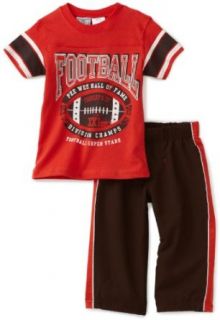 Little Rebels Baby Boys Infant Football Knit And Woven