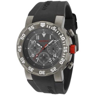 Red Line Mens RPM Black Silicone Watch