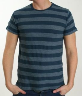 Alternative Apparel Mens Tonal Stripe Crewneck T Shirt