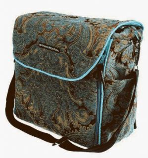 Velveteen Boxy Backpack Diaper Bag (Velveteen) Clothing