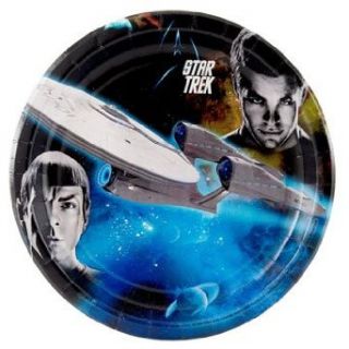 Star Trek Dinner Plates (8 count) Party Accessory