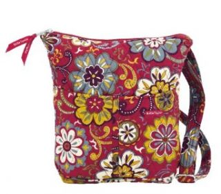 Sangria Quilted Cotton Hipster Cross Body Bag Clothing