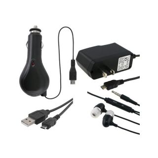 Eforcity Headset/ USB Cable/ Home/ Car Chargers for LG vx8560 Today $