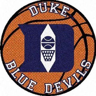 Duke Blue Devils 24 Basketball Shaped Rug Sports