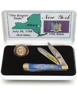 US Mint State Quarter Knife/ Coin Set