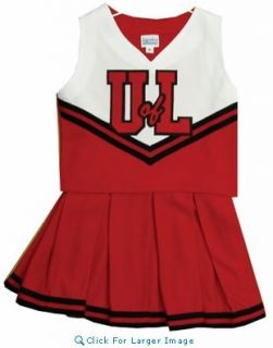 Size 20 Louisville Cardinals Childrens Cheerleader Outfit