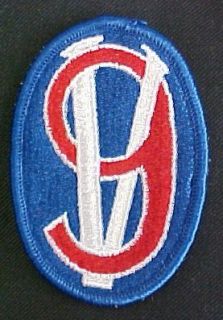 95th Infantry Division Full Color Dress Patch Clothing