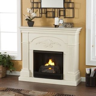 Gilbert Ivory Gel Fuel Fireplace