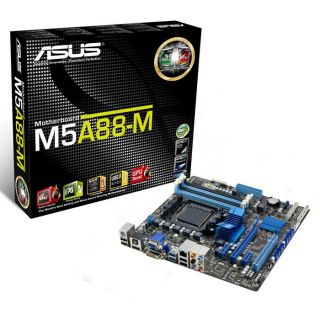 Asus M5A88 M   Carte mère socket AMD AM3+   Chipset AMD 880G & SB850