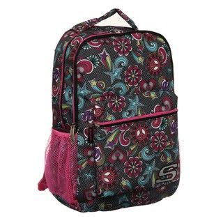Skechers Heart, Star, Flower 17.5 inch Backpack