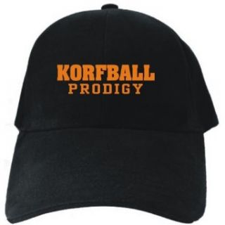 Korfball PRODIGY Black Baseball Cap Unisex Clothing